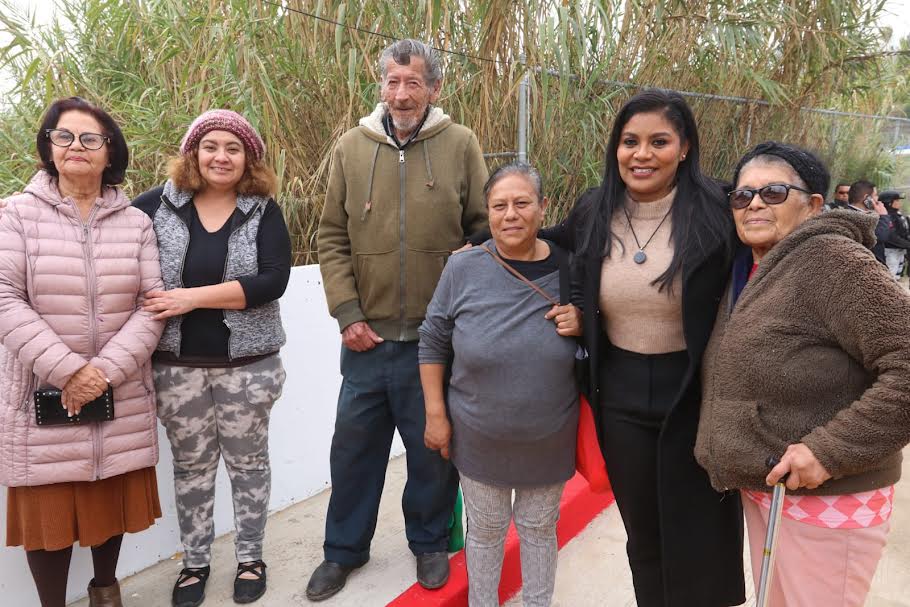 Alcaldesa Montserrat Caballero entregó puente Chula Vista a tijuanenses