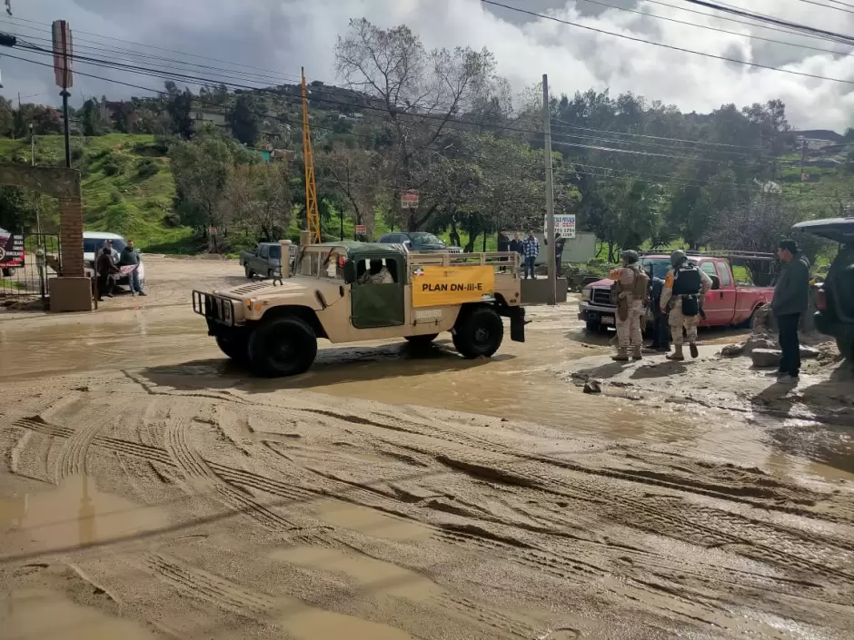 Ej Rcito Aplica Plan Dn Iii E Y Plan Gn A En Tijuana Por Tormentas