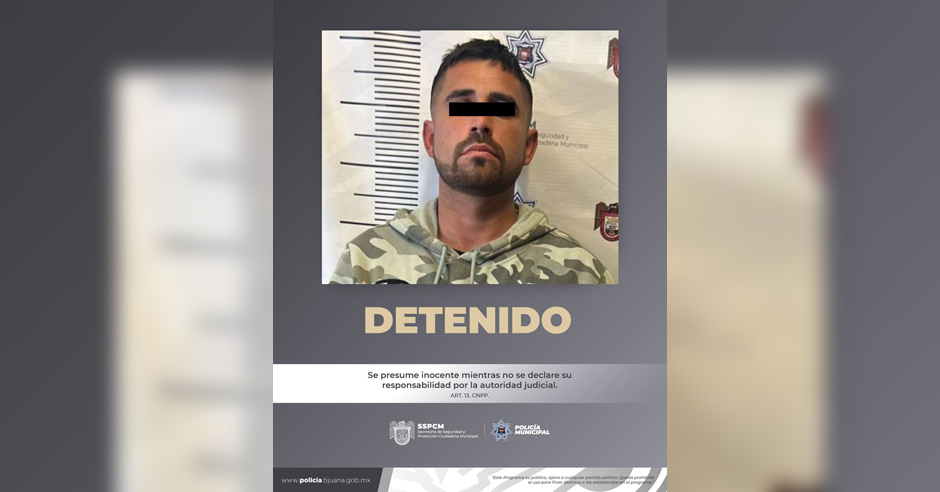 Prófugo de la ley fue capturado por agentes de la policía municipal