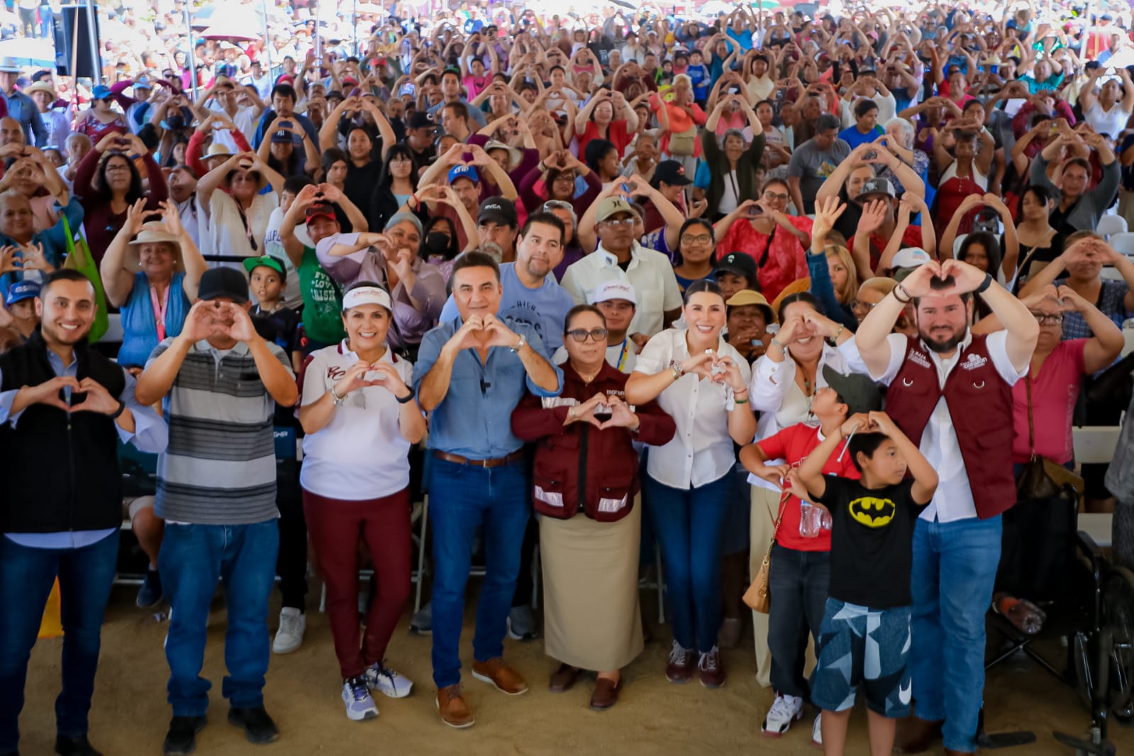 Destaca Marina Del Pilar Apoyos Sociales En Jornada Con El Coraz N Por