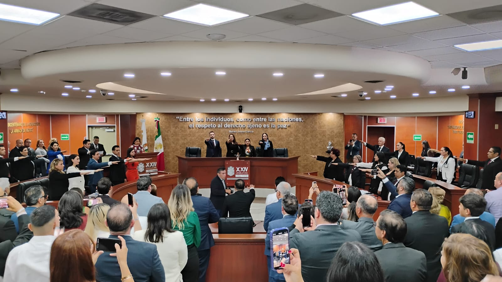 Instalan Formalmente La Xxv Legislatura Bajo La Presidencia De La