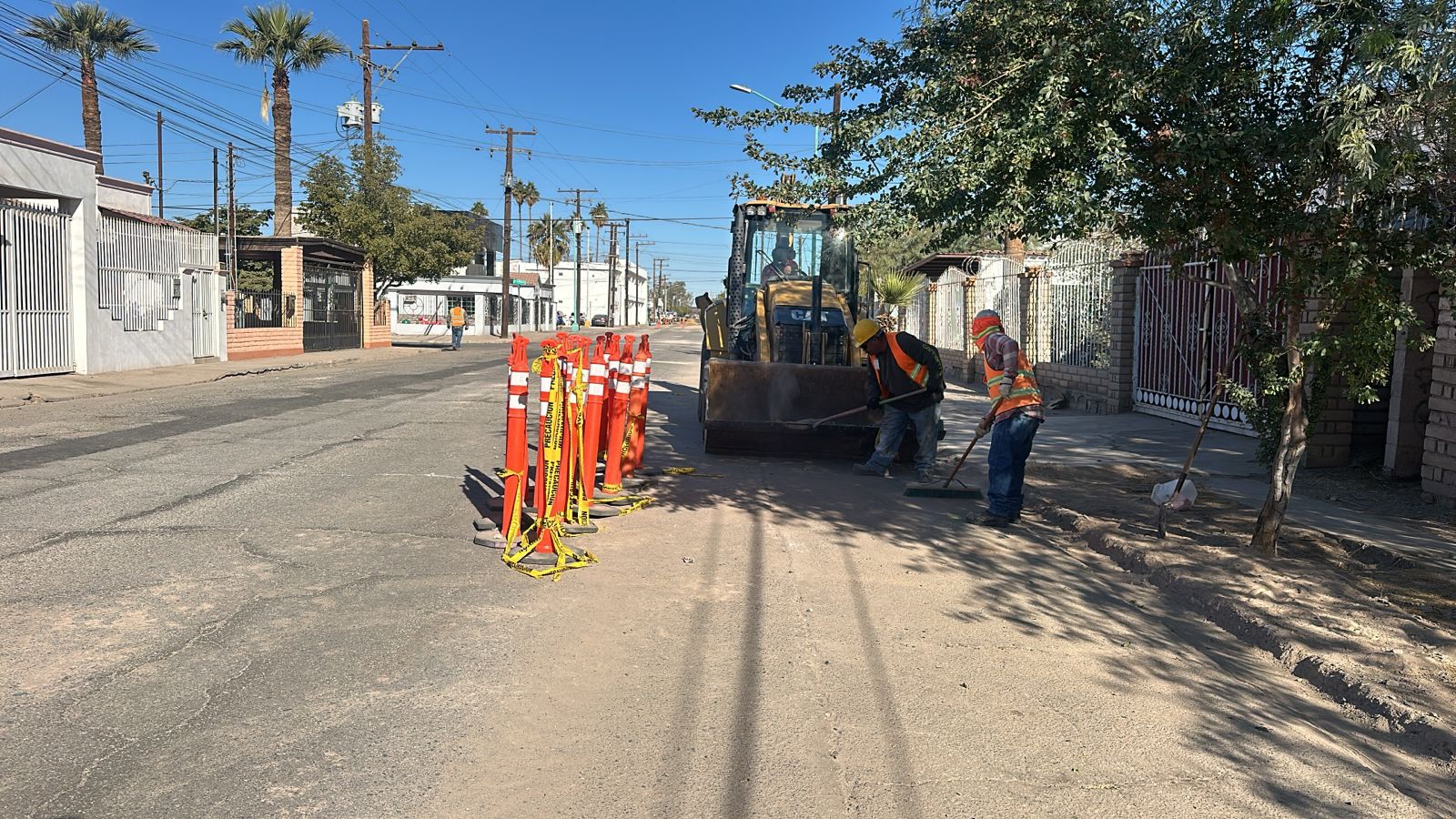 CESPM avanza en obras de reposición de líneas de agua potable en