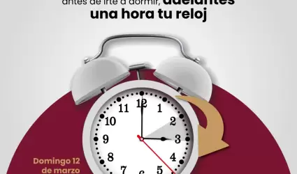 cambio de horario-domingo 12 de marzo