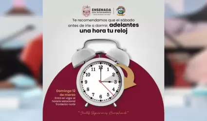 Cambio de horario