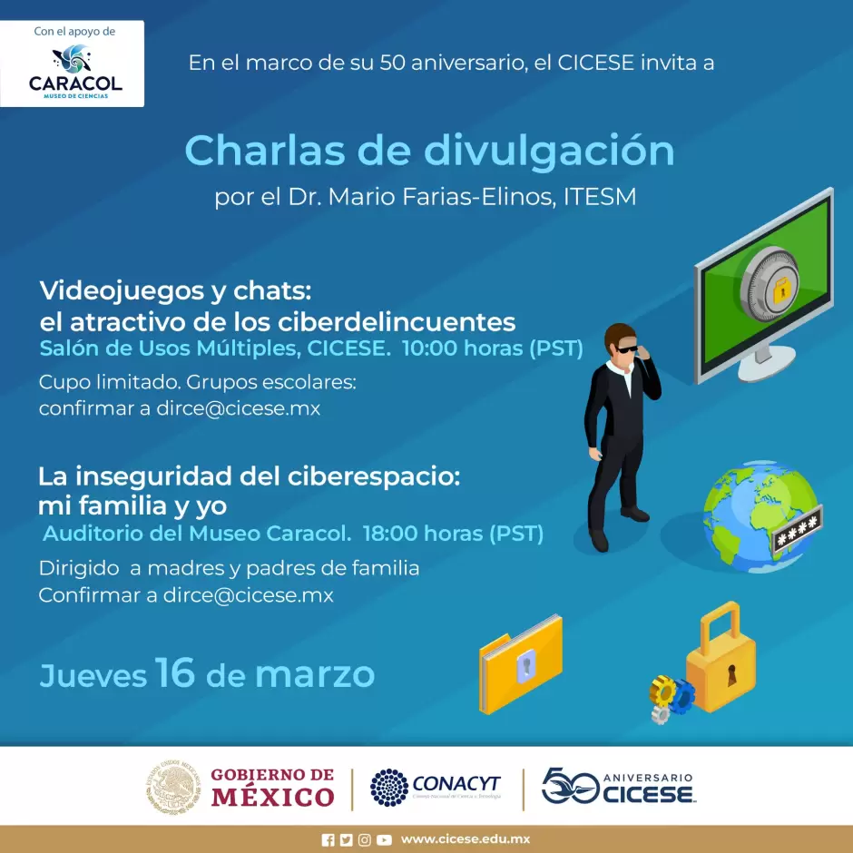 Charlas de ciberseguridad