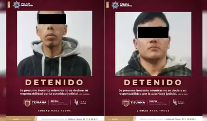 Detenidos por portacin de arma de fuego