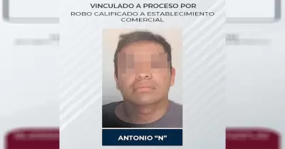 Detenido por robo calificado a comercio