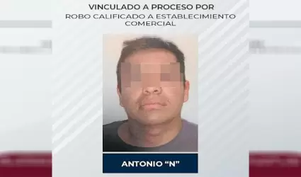 Detenido por robo calificado a comercio