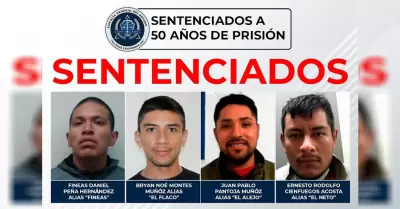 Sentenciados por secuestro