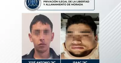 Responsables de secuestro