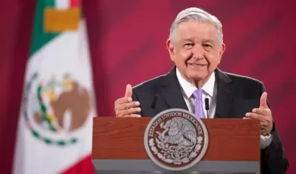 Presidente Andrs Manuel Lpez Obrador pulgares arriba