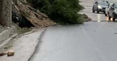 Derrumbe de Talud en Loma Bonita