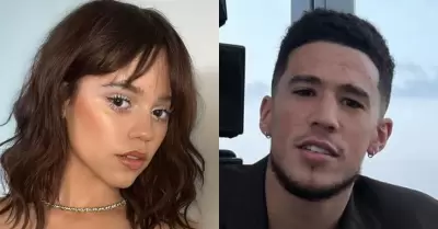 En redes sociales se rumore que Jenna Ortega y Devin Booker mantienen una relaci