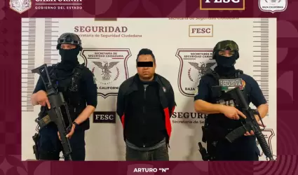 Arresto y agentes de FESC