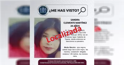 Joven localizada