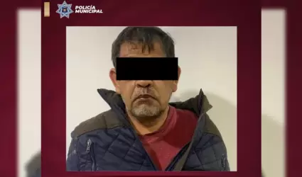 Hombre detenido