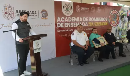 II generacin de cadetes bomberos Ensenada