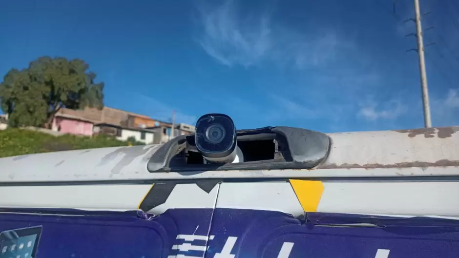 Camioneta con c�maras