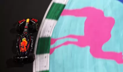 Sergio, Checo, P�rez en el GP de Arabia