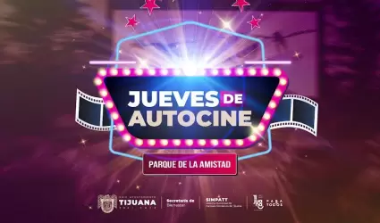 Jueves de autocine en parque de la amistad