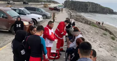Menores rescatados
