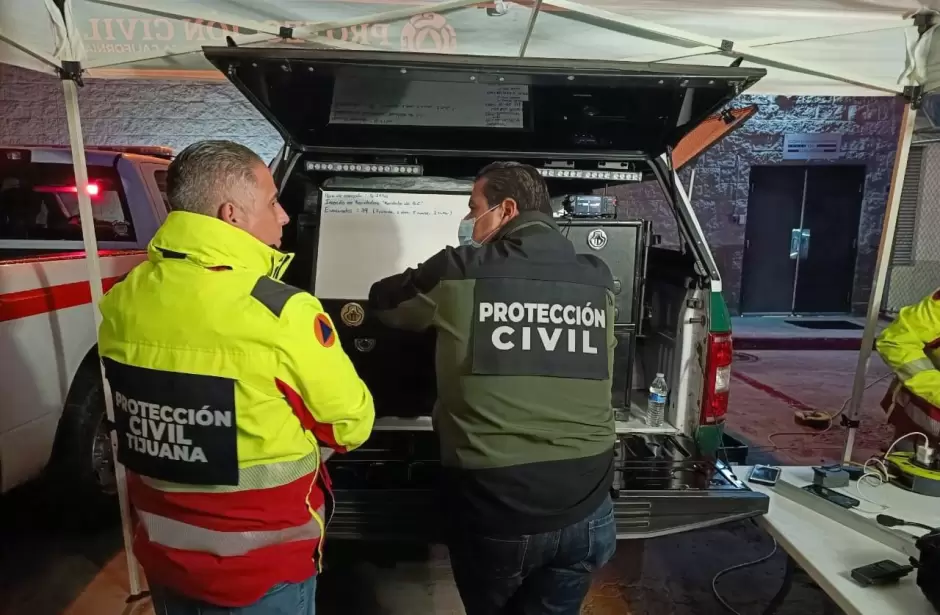 Incendio de la empresa Recicladora