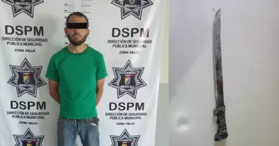 Detenido con arma prohibida