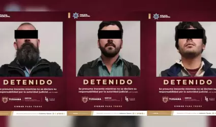 detenidos con cristal