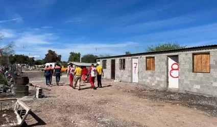 Revisin de viviendas de jornaleros en Sinaloa