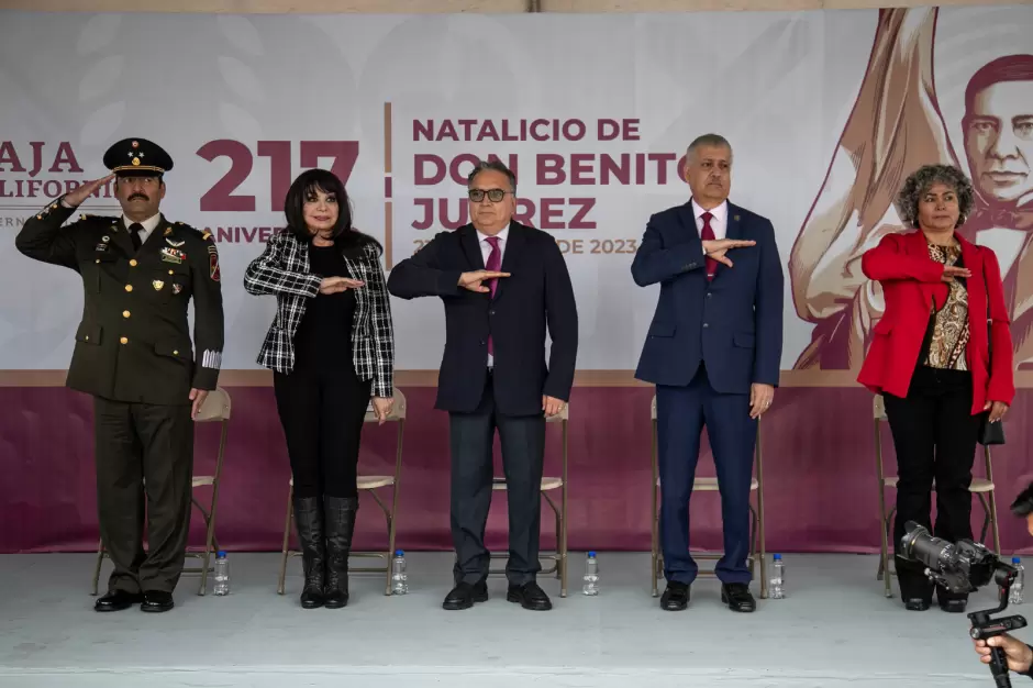 Aniversario del natalicio de Don Benito Jurez