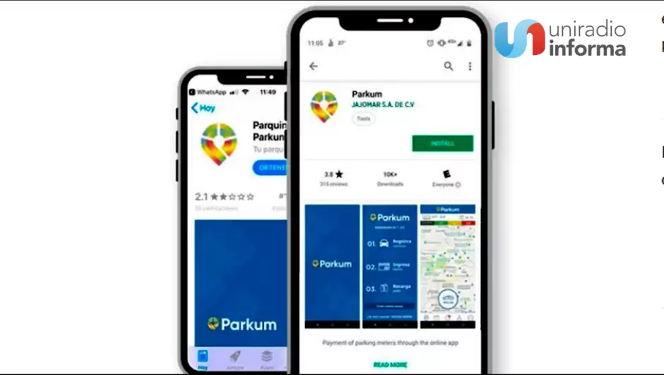 Concesionaria de estacion�metros cobra unilateralmente con App Digital