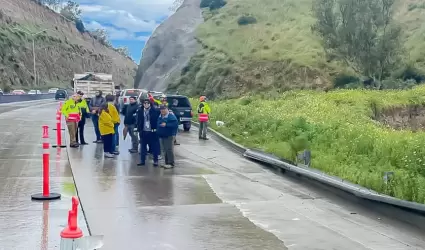 Derrumbe en playas de Tijuana