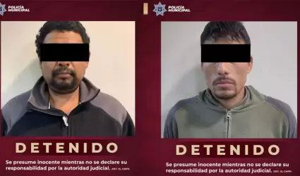 Detenidos por balear a personas