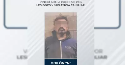 Detenido por violencia familiar