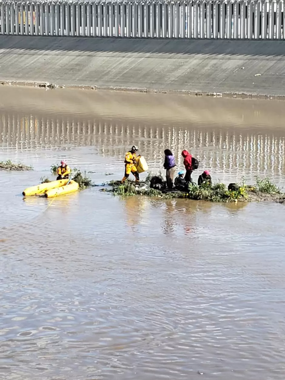 Rescate de migrantes