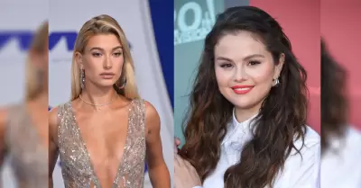 Hailey Bieber y Selena Gmez