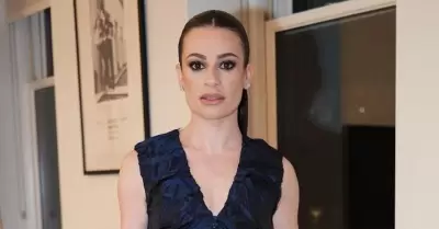 Lea Michele tuvo un embarazo complicado.