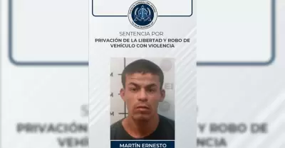 Sentenciado por secuestro y robo de vehculo