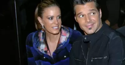 Rebecca de Alba y Ricky Martin