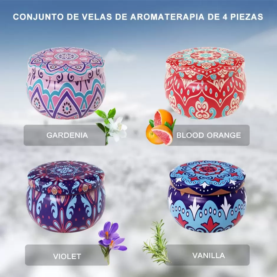 Velas aromaticas