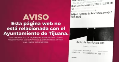 Alerta Ayuntamiento de Tijuana