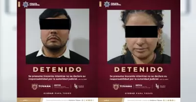 Pareja detenida