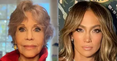 Jane Fonda y JLo trabajaron juntas en "Si te casas... te mato".