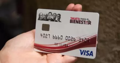 Tarjeta del Banco Bienestar