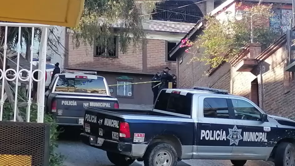 Casa incendiada en Camino Verde