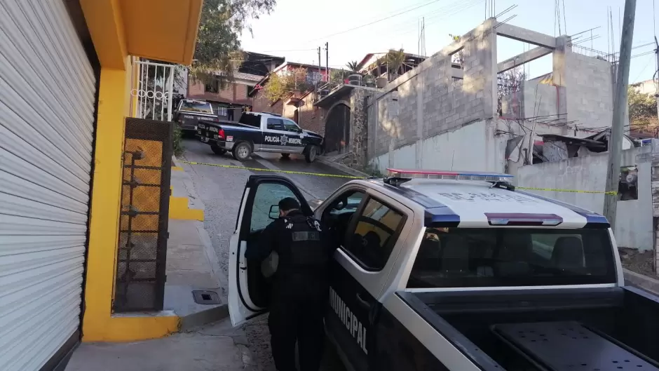 Casa incendiada en Camino Verde