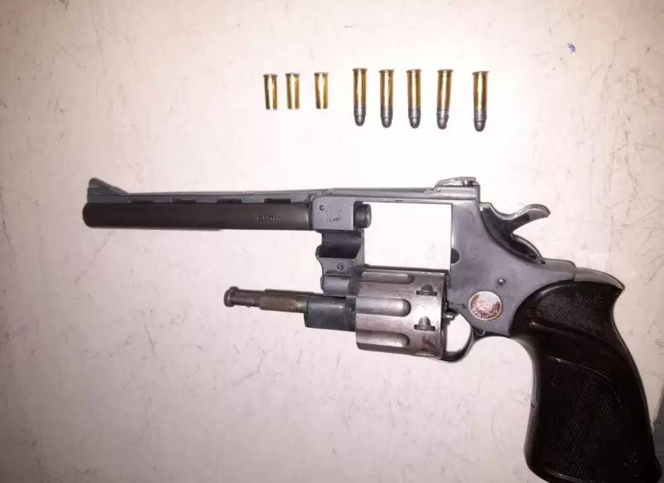 Arma de fuego y balas