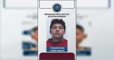 Responsable de secuestro