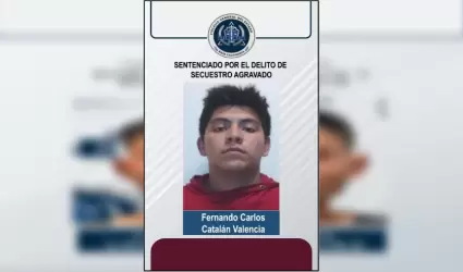 Responsable de secuestro