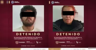 Detenidos dos personas con un arma subametralladora